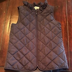 Quilted Kids Vest - Navy